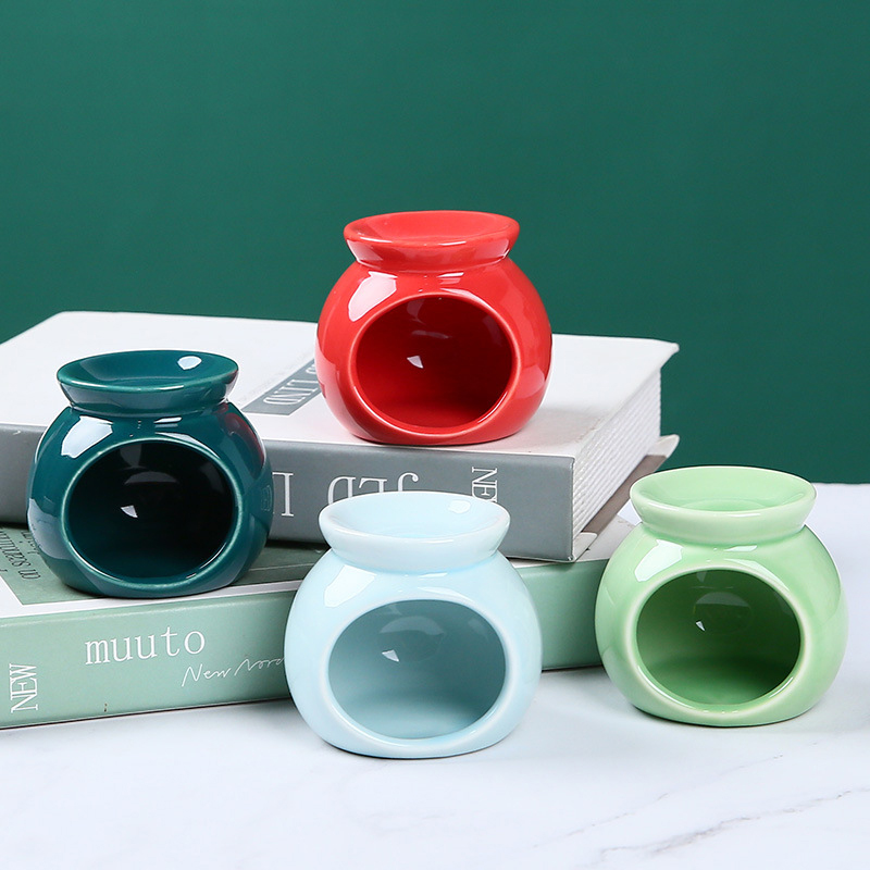 Home Fragrance Candles - Porcelain Aroma Burner Essential Oil Furance