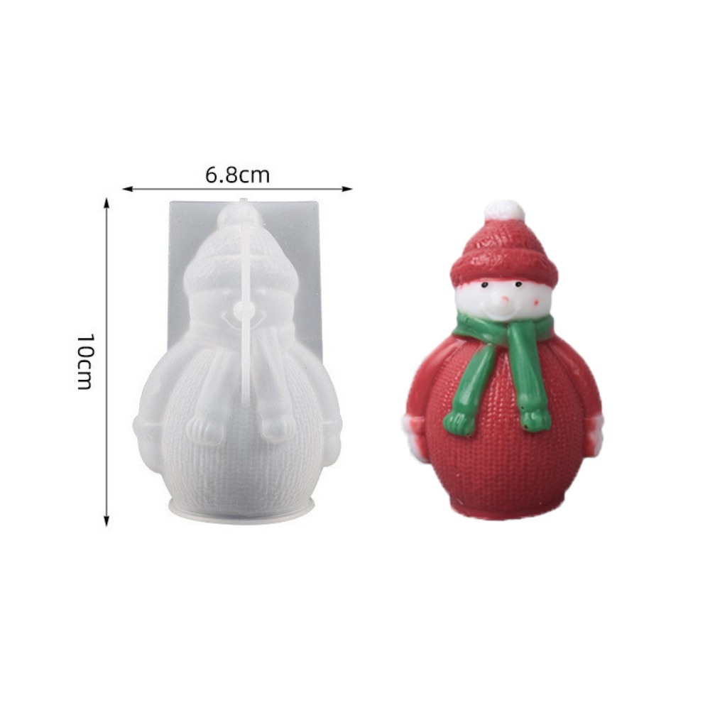 3D Cute Christmas Snowman Frag - Home Fragrance Candles ulasan dan harga
