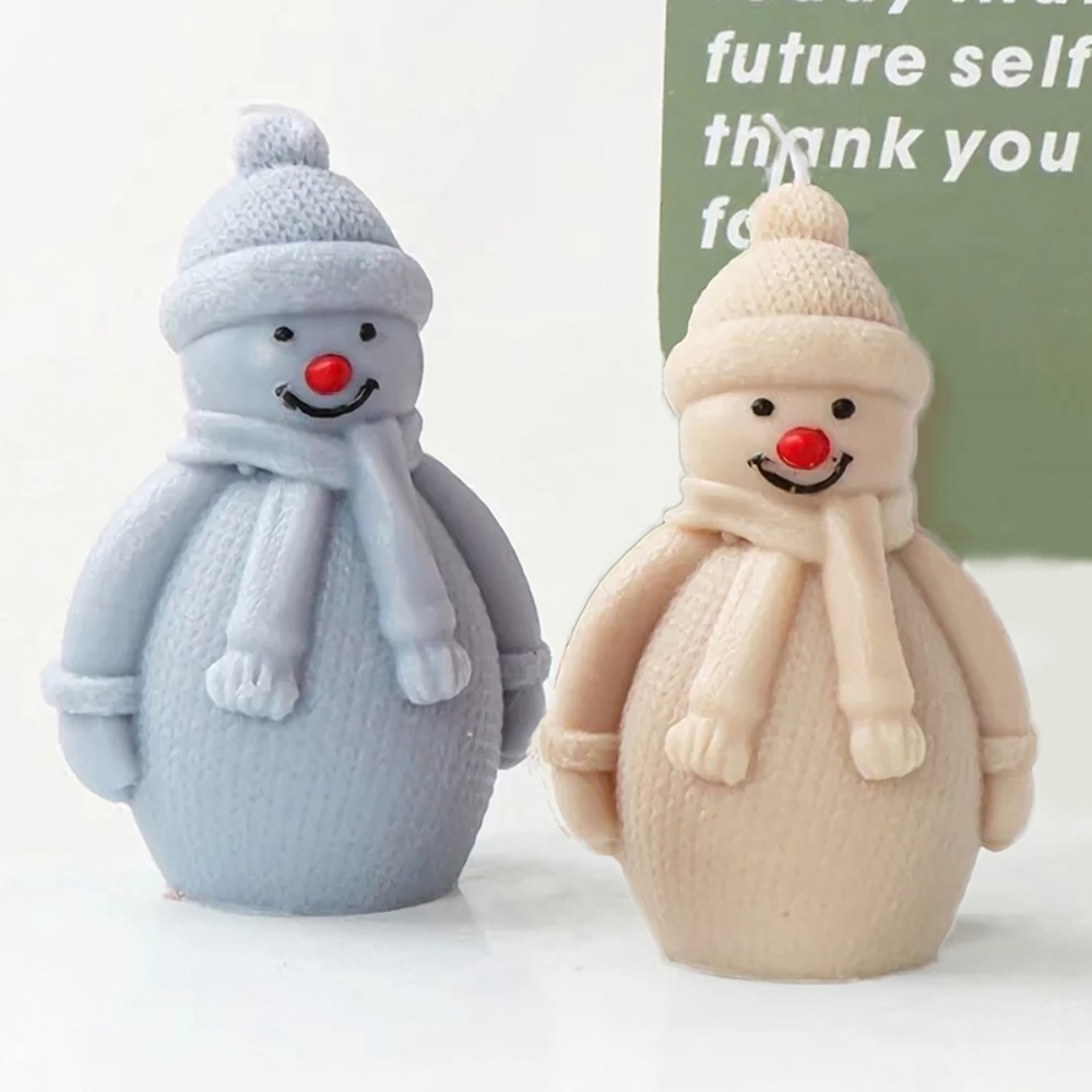 3D Cute Christmas Snowman Frag - Home Fragrance Candles ulasan dan harga