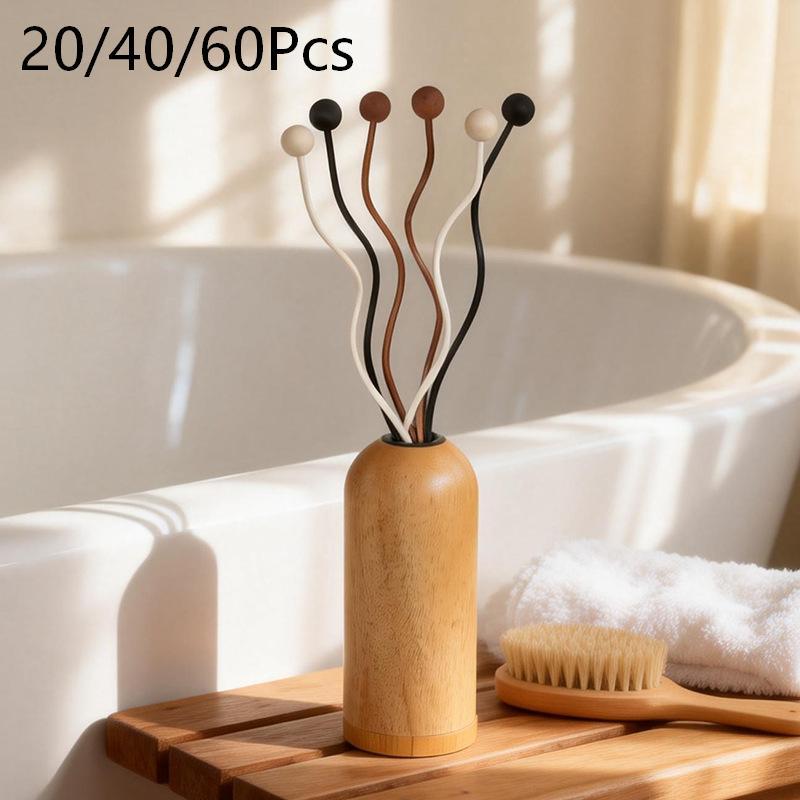 Wooden Bead Wave Shaped Rattan - Home Fragrance Reed Diffuser Refill ulasan dan harga