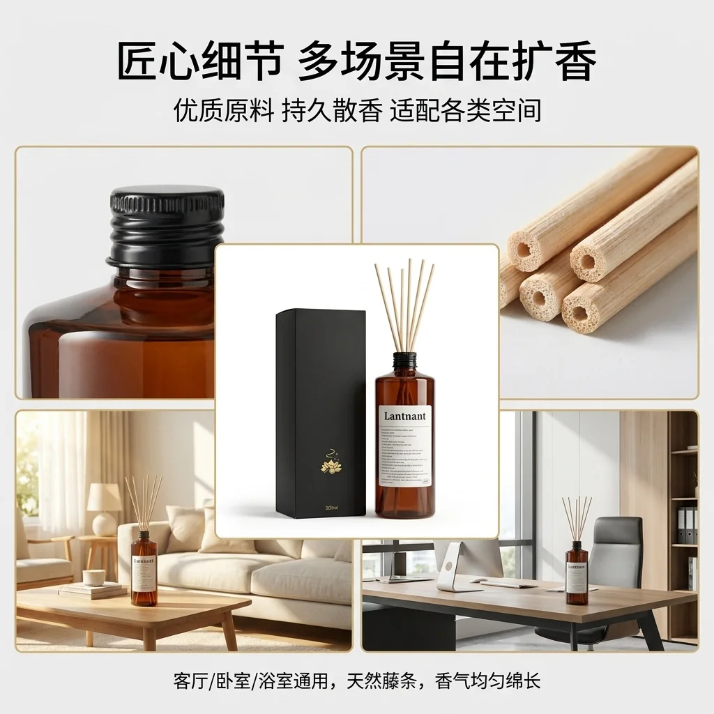 500ML Reed Diffuser Refill Oil - Home Fragrance Hotel Collection ulasan dan harga