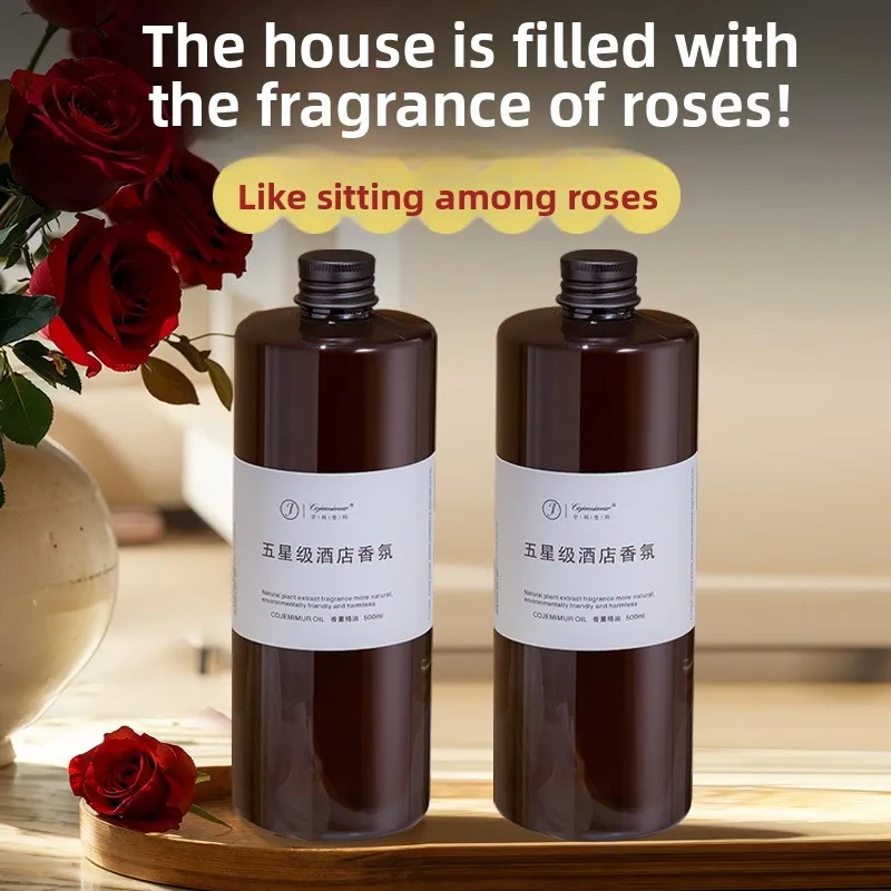 500ML Rose Scented Diffuser Re - Home Fragrance Hotel Collection ulasan dan harga