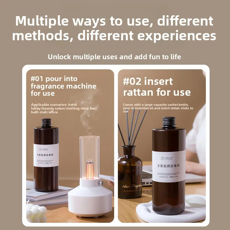 500ML Rose Scented Diffuser Re - Home Fragrance Hotel Collection ulasan dan harga
