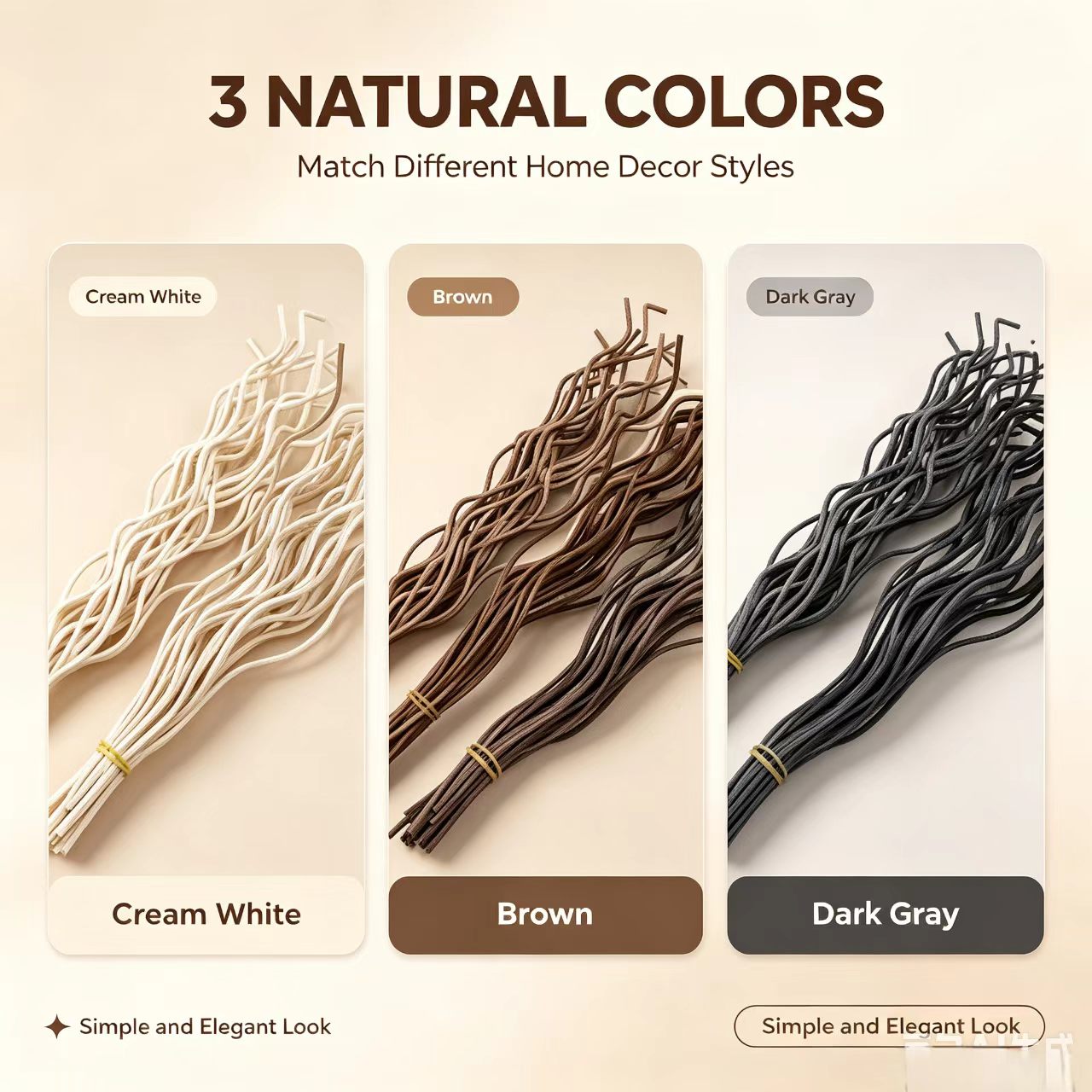 20Pcs Long Wavy Rattan Reed Di - Home Fragrance Reed Diffuser Refill ulasan dan harga