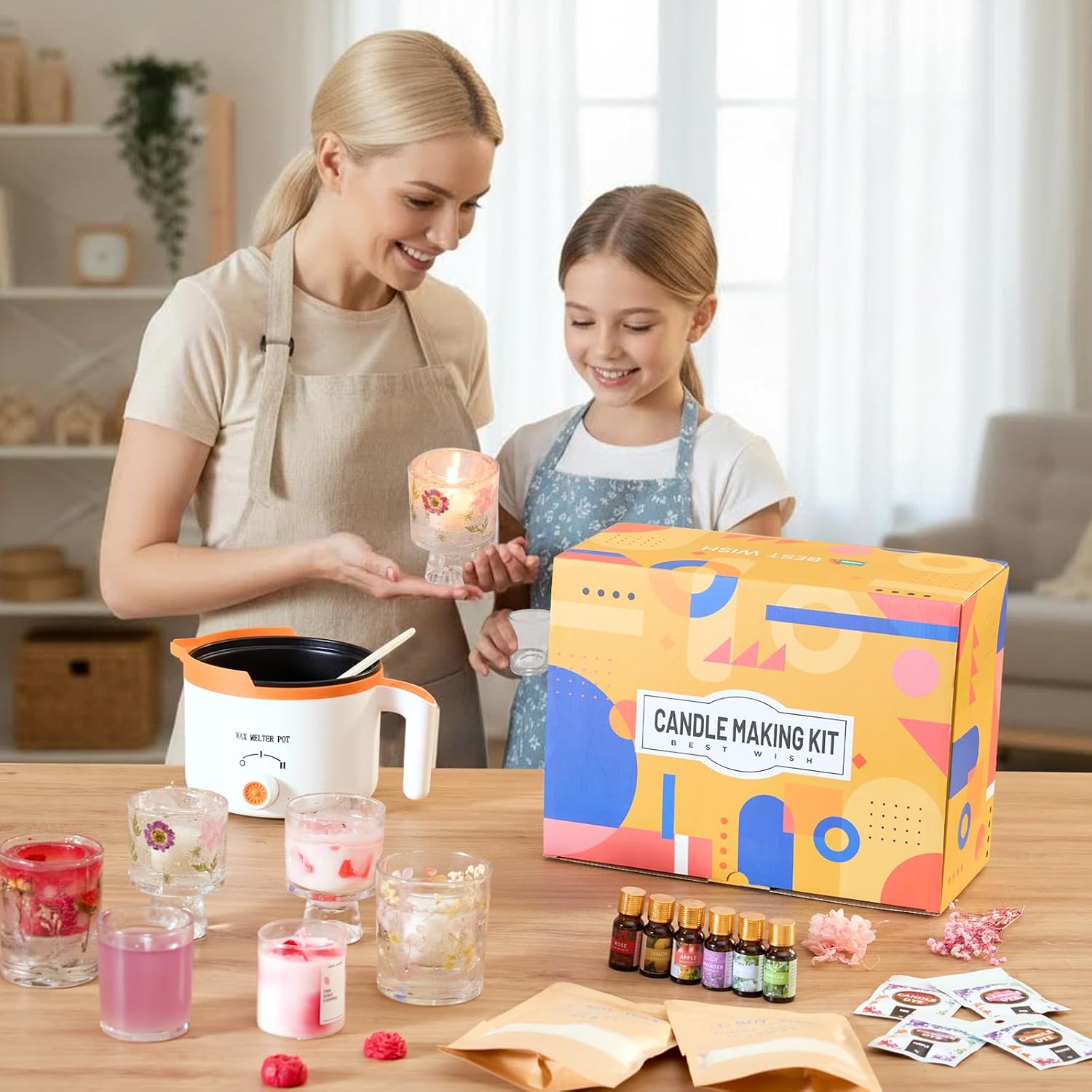 2-in-1 Soy & Jelly Wax DIY Can - Home Fragrance Candles ulasan dan harga