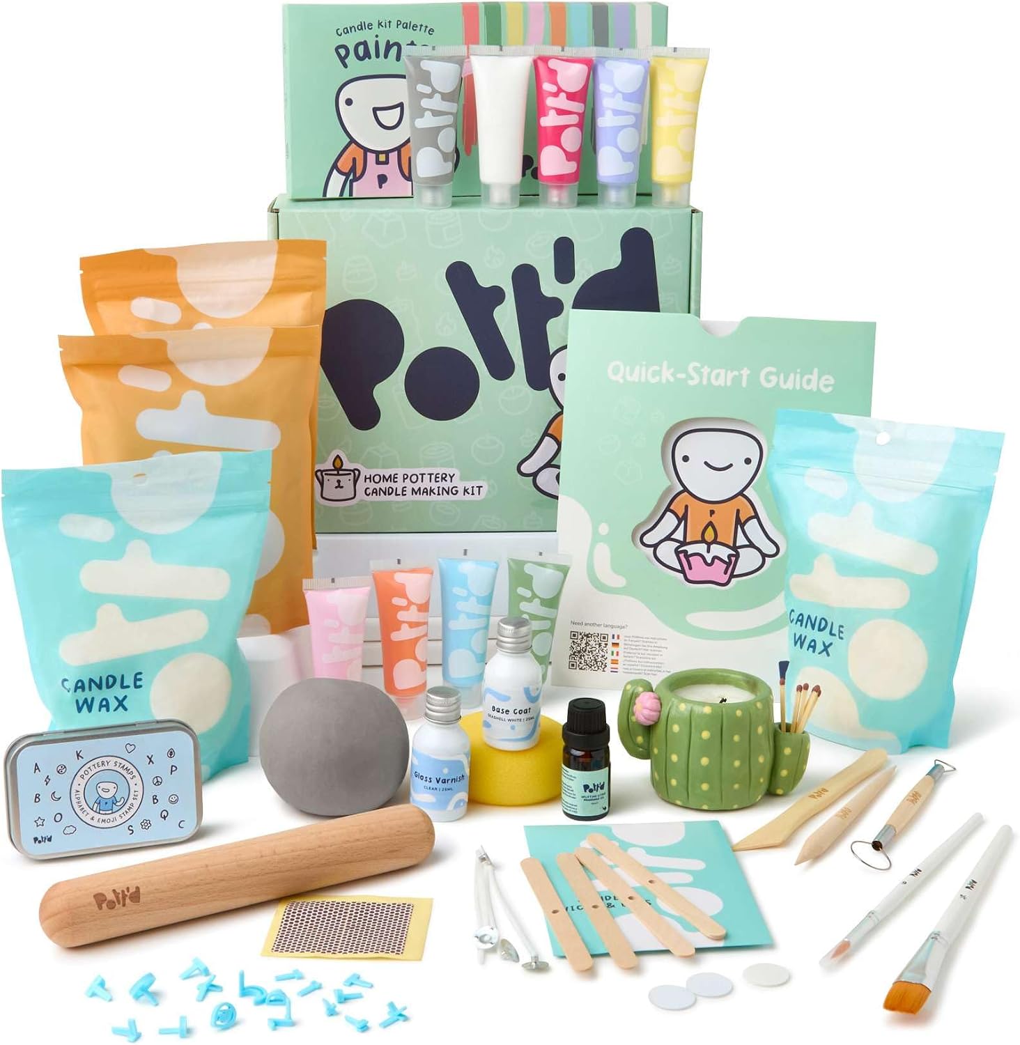 Home Pottery Candle Making Kit - Home Fragrance Candles ulasan dan harga
