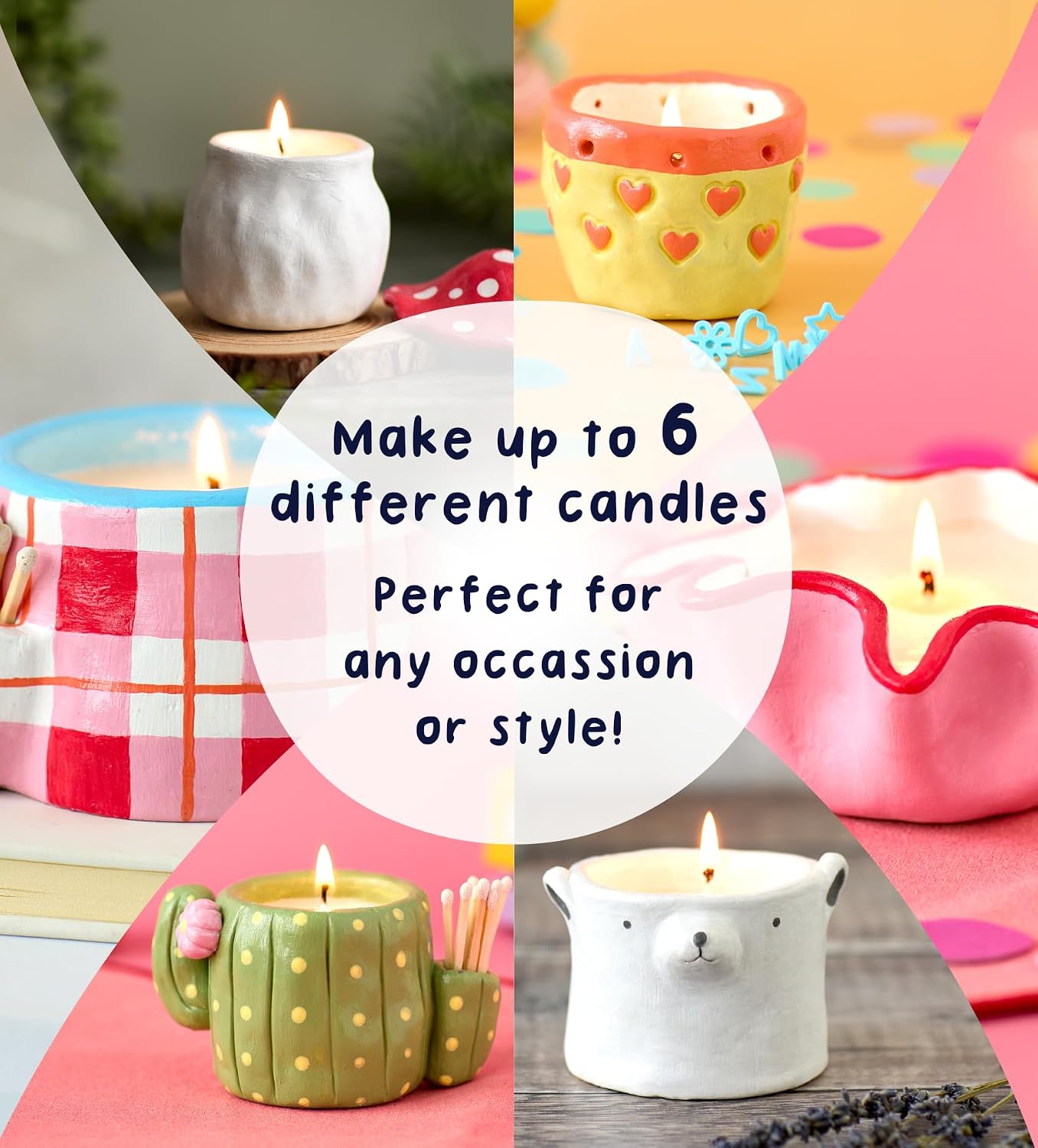 Home Pottery Candle Making Kit - Home Fragrance Candles ulasan dan harga