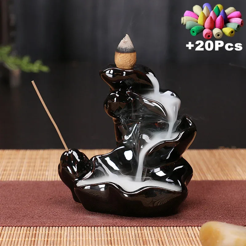 Free 20Pcs Incense cones Creat - Home Fragrance Candles ulasan dan harga