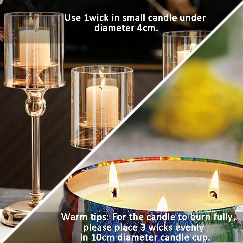 55pcs Flower Candle Wick Wood  - Home Fragrance Candles ulasan dan harga