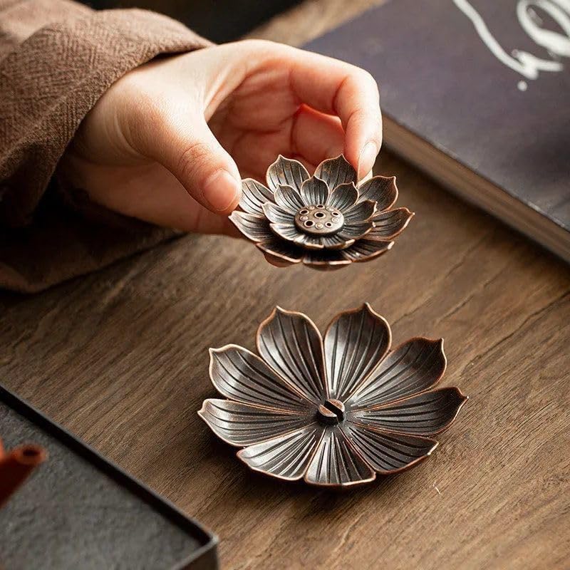 Alloy Incense Burner with 6 Ho - Home Fragrance Candles ulasan dan harga
