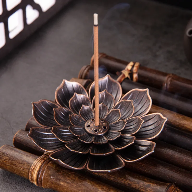 Alloy Incense Burner with 6 Ho - Home Fragrance Candles ulasan dan harga